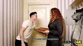 Shame4k. adorable cougar is trying to be a good neighbor