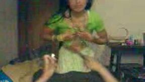 Hot authentic Bhadhi wife feels shy but wants to suck dick