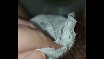 Woman pissing, housewife pee