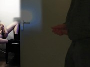 roommate caught masturbating while anal penetrating himself and watching gay porn