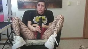 Horny MILF Teen Sneaker Anal Blowjob