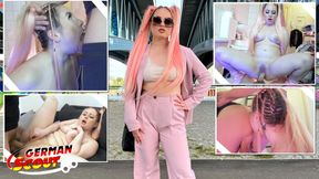 German scout Maria Gail gets big dick in her ass