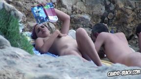 Amateur Naked Big Tits Nudist Milfs Voyeur Spied At The Beach 11 Min