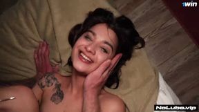 Missionary with subjugated teen, noisy wailing orgasm. Kaya Finch hardcore.