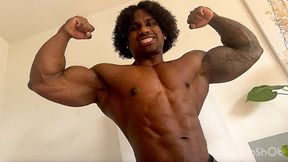 Huge Alpha Bodybuilder Makes You Worship His Quads, Abs, and Cock Stuffed Posers