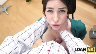 Marica Chanelle gets her ass pounded hard in a wild office fuck