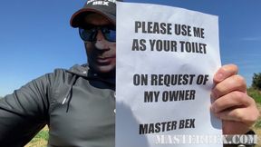 You are the public toilet for a swingers festival - Master Bex - MP4 HD