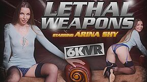 Horny Porn Clip Masturbation Fantastic Unique With Arina Shy And Lethal Weapons