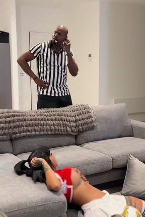 Aaliyah Yasin &amp; Yasmina Khan in.football Vs Rugby Fuckfest