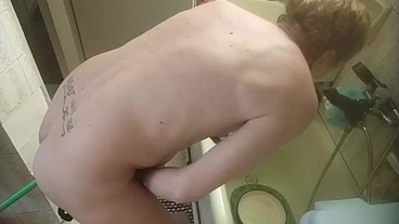 Fucking myself harder, wishing you were the one pounding me.