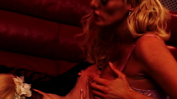 Horny Big-Boobed Lesbians Stacey Saran, Lou Lou, and Samantha Bentley Pussy Feast