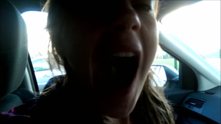 Car Park Blow Job Cum Swallow Gargle