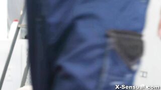 X-Sensual - Via Lasciva - DP helps teeny get over her ex