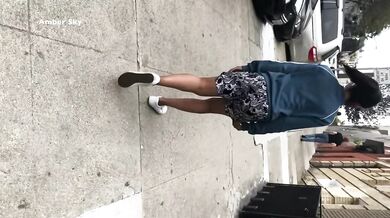 Amber Sky's Public Exposure In San Francisco Pt1