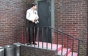 Carmel Moore And Karlie Simon Stack Their Pussies So He Can Fuck Them Both
