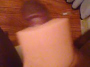 First Time Using a Fake Pussy ( sub to my onlyfans while it's free. Link in bio on my page)