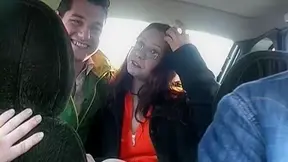 Taken into the throat in the car in plain sight for 100 bucks