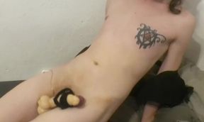Rubbing against that big dick makes me hot