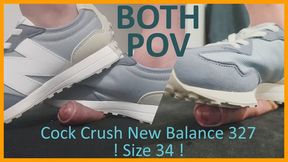 LittleShoes - Cock Crush New Balance 327 Size 34 | 029C