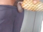 Mb michel12 is back again with his nasty stuff 💋i FUCKED my  pineapple & cum in it, I rock 🖤
