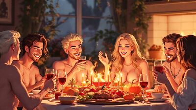 The Swingers Dinner Party (Bisexual Audio Story / M4A)