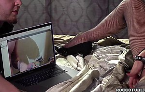 Anal Threesome with Slutty Wife Cecilia Scott