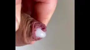 Big Load Explodes From Chubby Cockhead In Intense Cumshot Scene