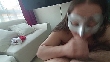 Clavando A La Esposa De Mi Compadre En Noche Buena Es La Mejor Mamando Verga