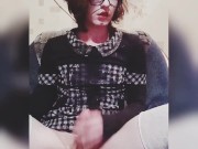Hattabi4ik Femboy Fetish Crossdresser Massive Self Pissing (Self Gold Rain)