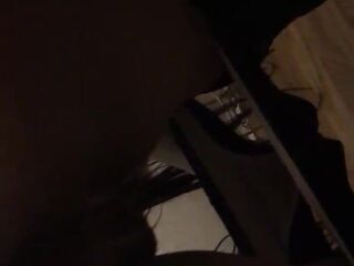 Black voids urine in shitter