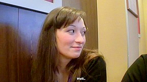 Titted gal sucks 2 weenie in the water closet