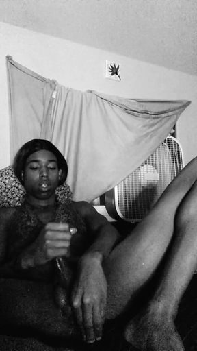 Black & White Vibrator Sesh