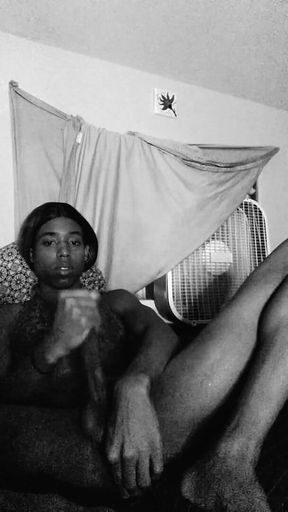 Black & White Vibrator Sesh