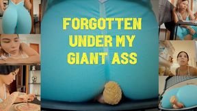 I FORGOT HIM UNDER MY GIANT ASS - Giantess Kelly