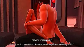 Stars Secret Caress – Hot 3D Hentai Tryst Unfolds Preview