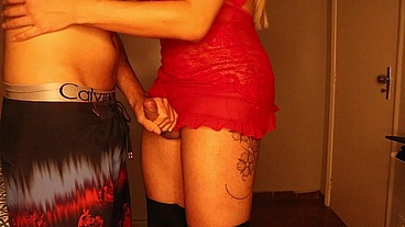 GOZAMOS JUNTOS UM BATENDO PRO OUTRO - We came while jerking each other off