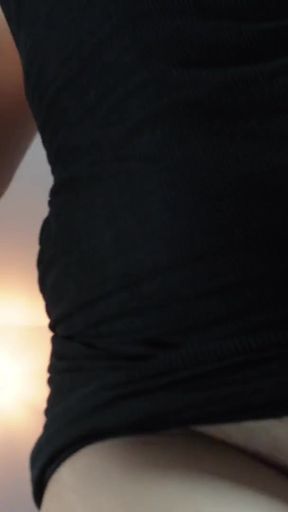 Very girl sends video to her boyfriend to give him a good from the distance   Clip 1