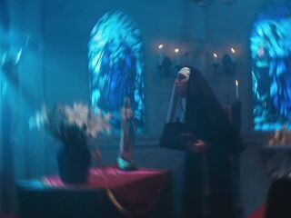 Nuns With Cocks - Lustful Futanari Hotty Shelena Banging Vixi Rafi