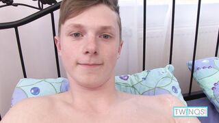 Blond Hotty Angel R Jacks And Wanks His Morning Boner!