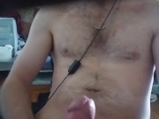 Jerking off and busting on myself