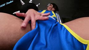 Chun Li (Enchantress Sahrye) Giant crotch worship or else made into a bi - MOV