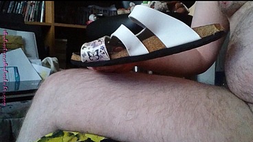 Volles Kondom und Birkenstocks ** SPERMA Fun 2 **