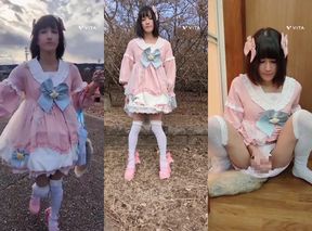 Start to cum Shame play diaper girl shemale ladyboy gushing cumshot