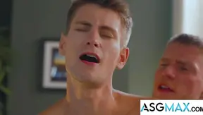 Discreet Office Hook–up: Hot Jocks Bareback in The Office Parody