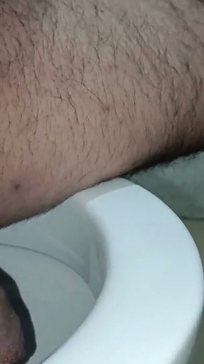 The silver of my penis soaked   Clip 1