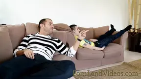 Petite Spanish teens go wild in an anal 4some