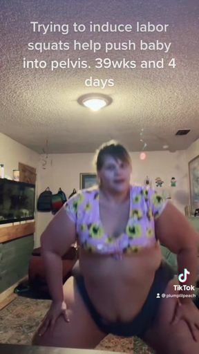 40 weeks pregnant trying to get baby out