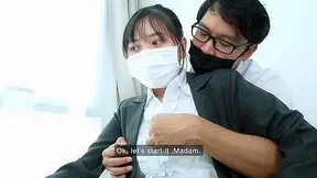 Desperate Japanese Slut Pleasures Entire Office Staff With Her Mouth