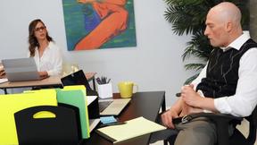 ”BRAZZERS Cherie Deville ravaged by BF's lazy butt son!”