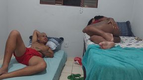 Chubby mature lady lets me play with her hairy